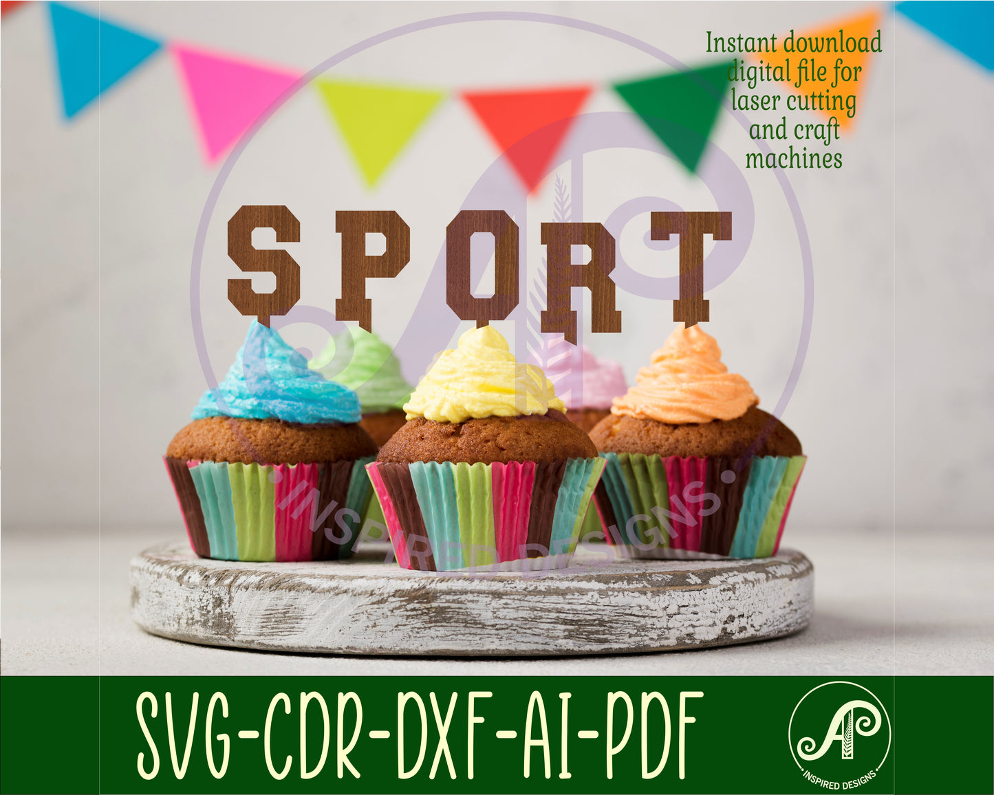 Sports alphabet topper designs SVG / DXF / AI / PDF / CDR