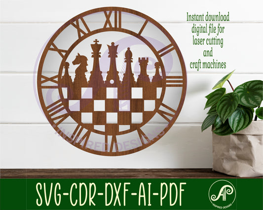 Chess clock template design