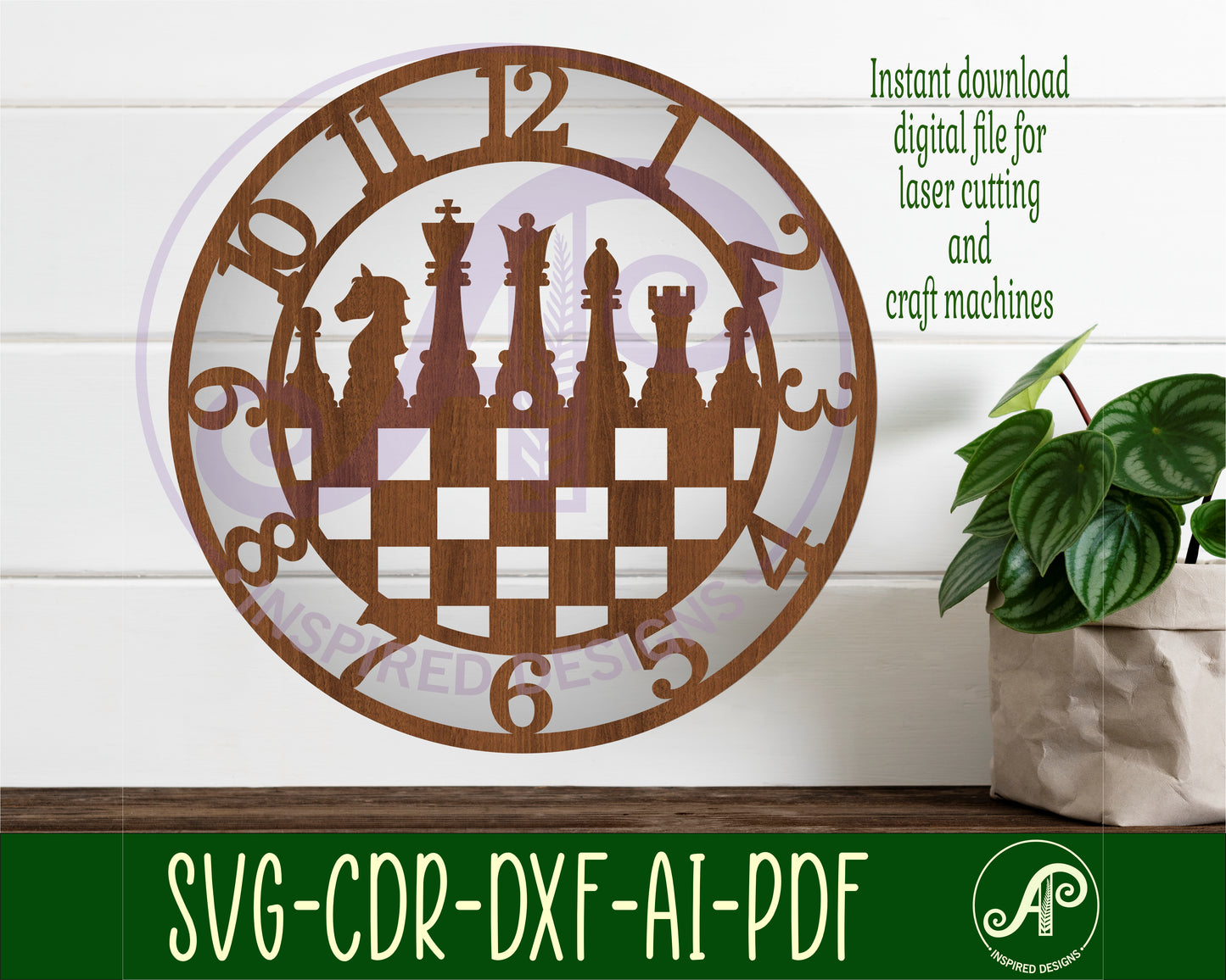 Chess clock template design