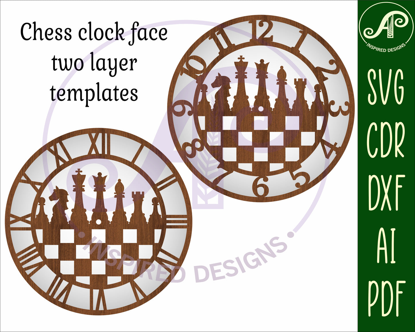 Chess clock template design