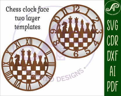 Chess clock template design