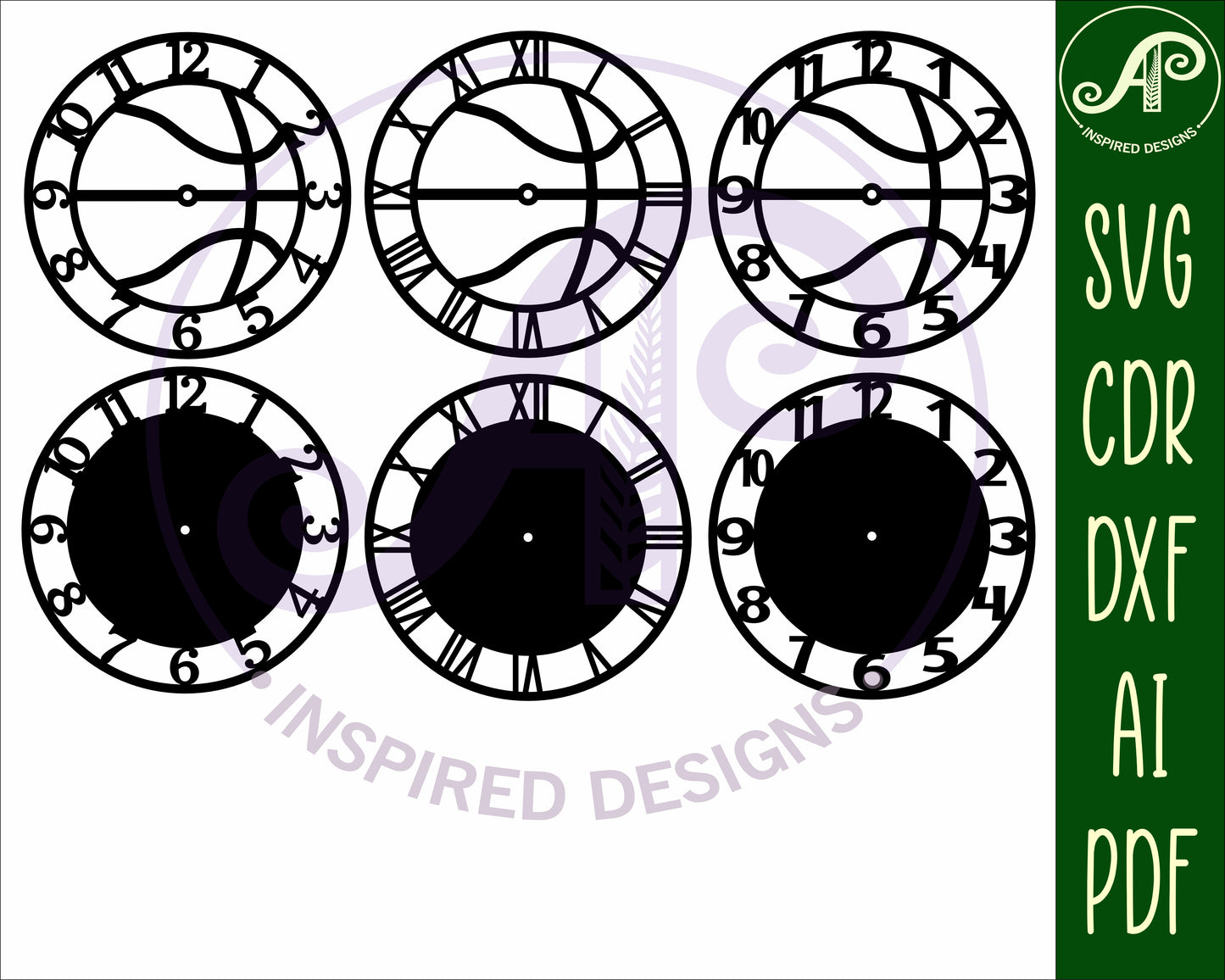 Basketball clock template design