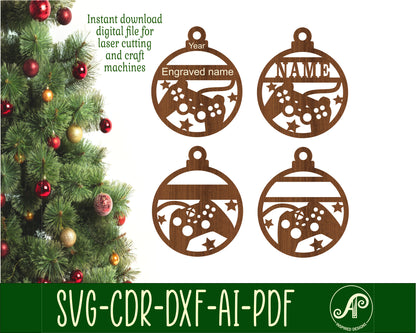 Gamer ornament design SVG / DXF / AI / PDF