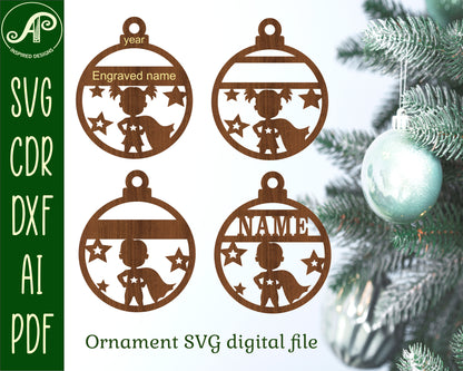 Hero ornament designs SVG / DXF / AI / PDF