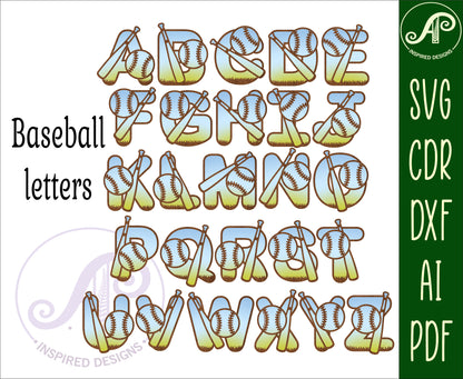 Huge Sports bulk alphabet letter set. 182 letter options