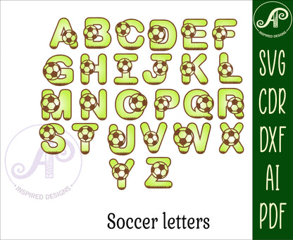 Huge Sports bulk alphabet letter set. 182 letter options